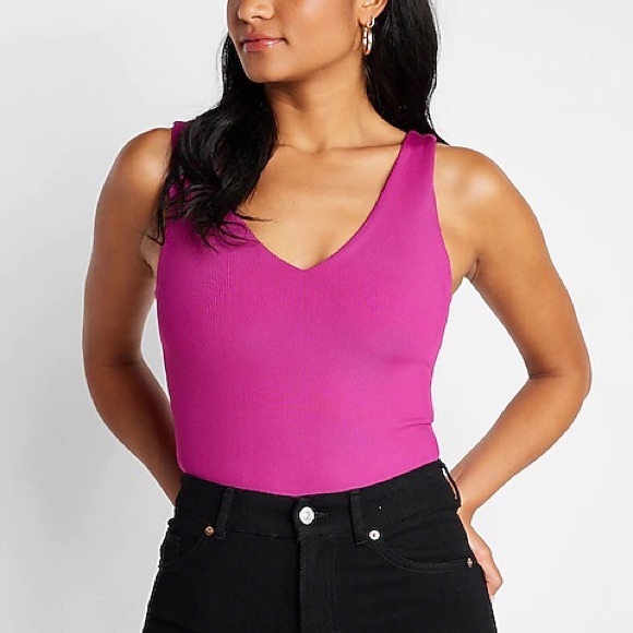 Express Tops - Vibrant Pink Women's Bodysuit